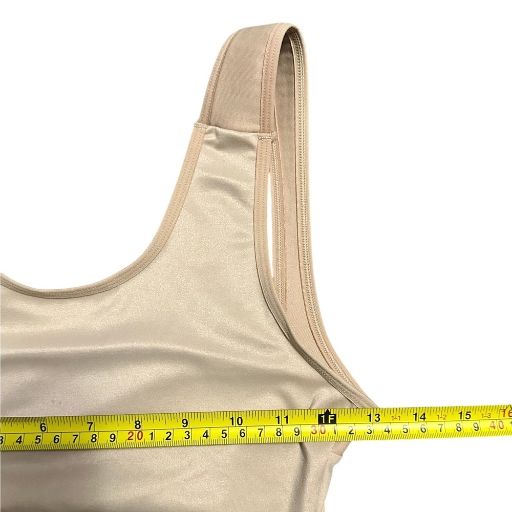 Miraclesuit Scoop Neck Camisole Tank Control Shapewear Beige Top Medium Contour - Picture 5 of 5